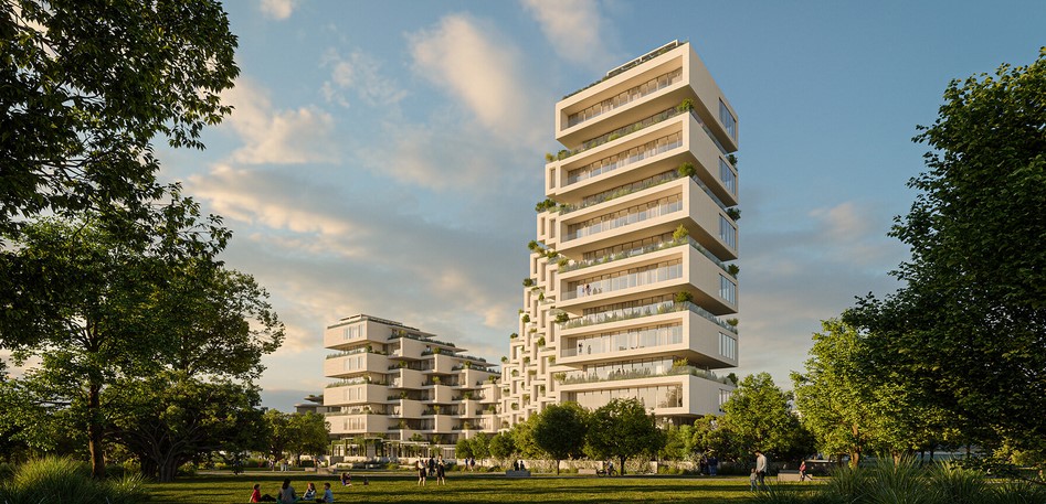 bjarke ingels group reveals a look inside park rise homes for athens coastal ellinikon project - 14555